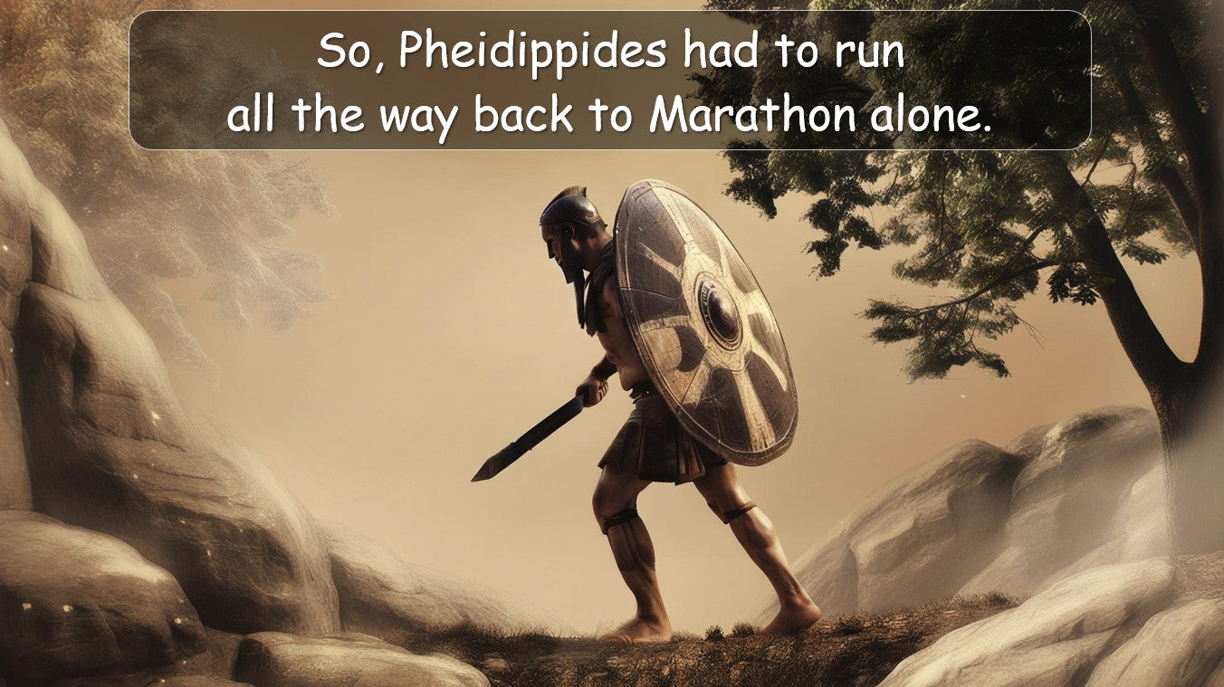 The First Marathon - Grade 6 PowerPoint Lesson