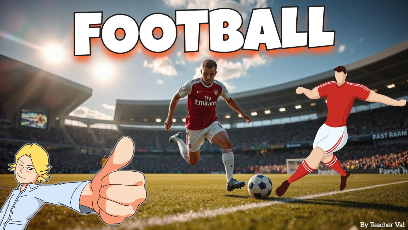 Football 101: Play, Learn, Win! - Grade 6 PowerPoint Lesson + Lesson Plan