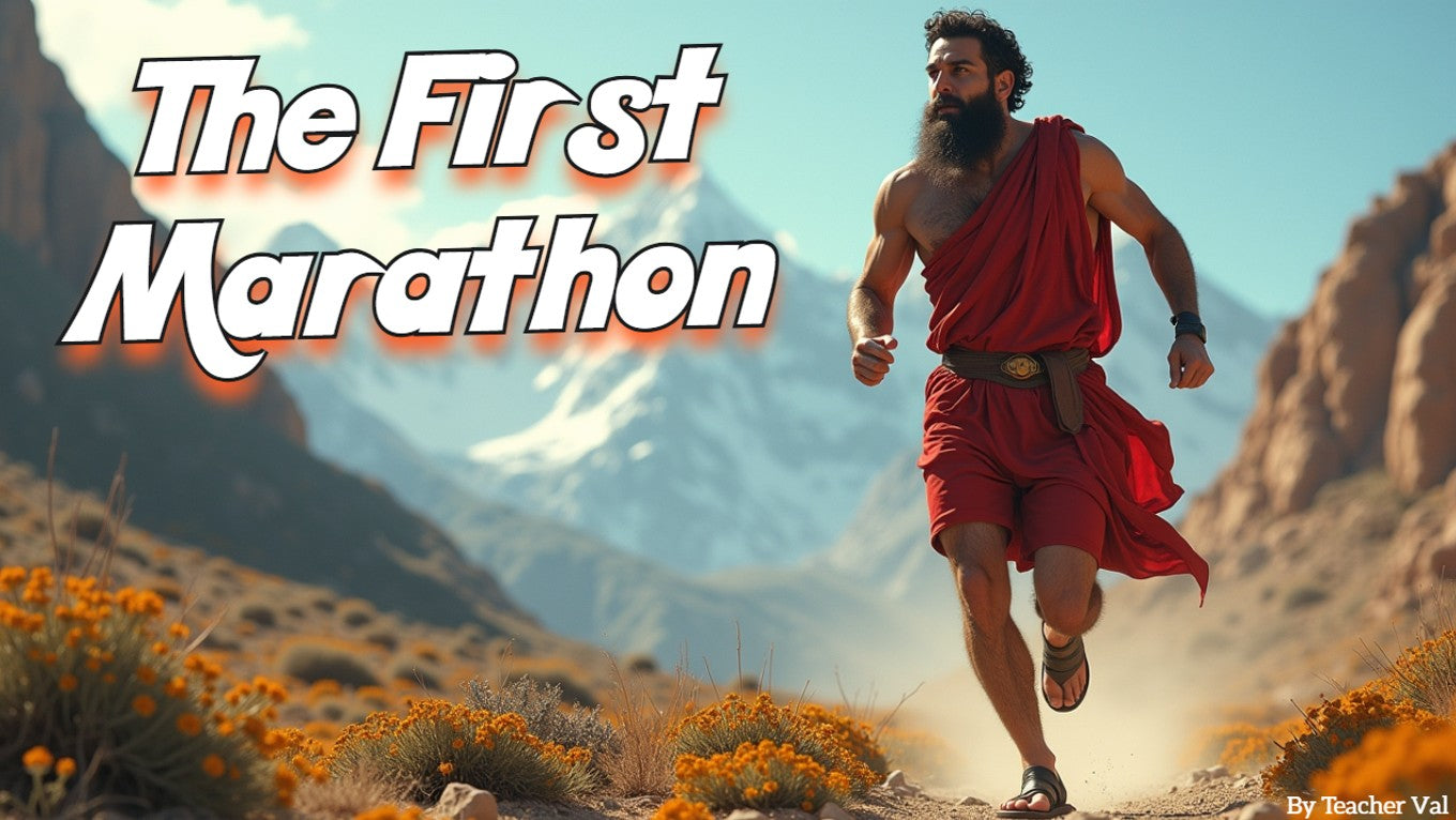The First Marathon - Grade 6 PowerPoint Lesson