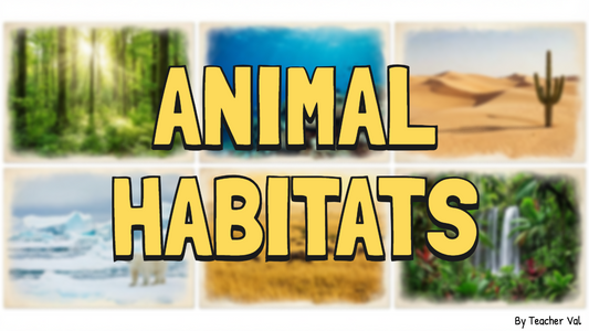 Animal Habitats - Grade 3-4 PowerPoint Lesson