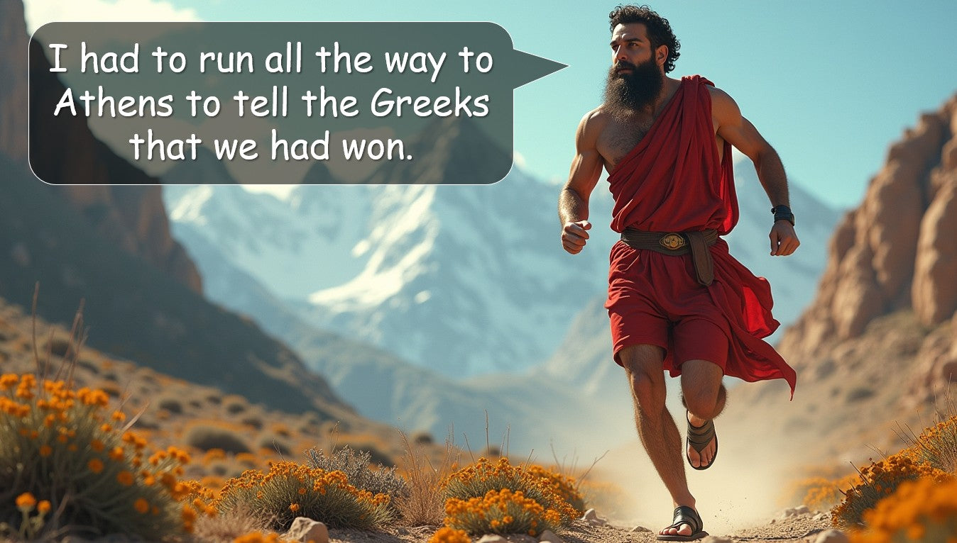 The First Marathon - Grade 6 PowerPoint Lesson