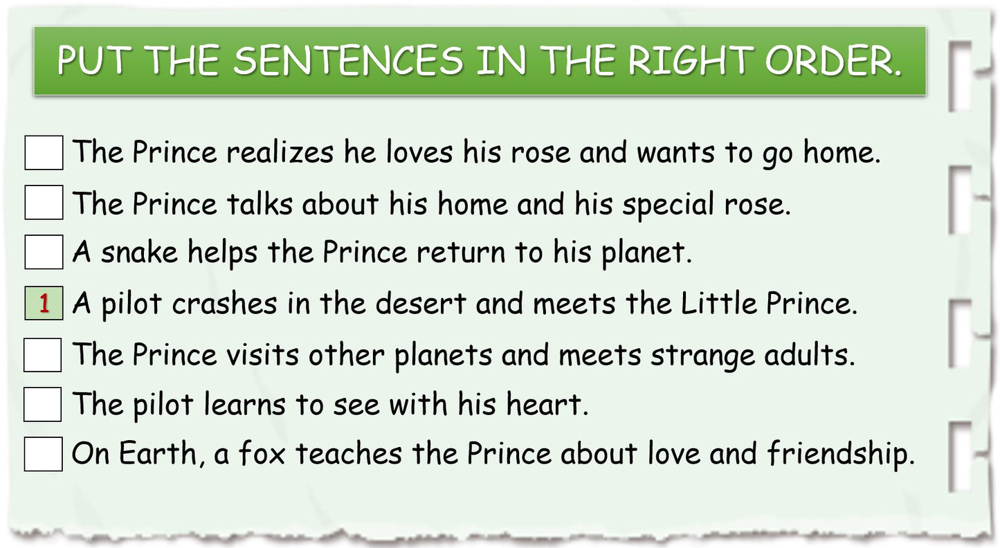 The Little Prince: Key Characters and Themes - Grade 6-7 PowerPoint Lesson