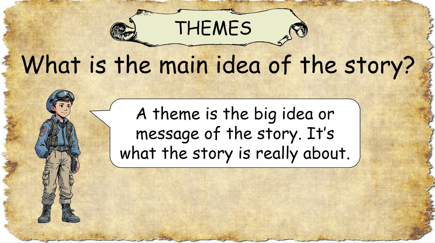 The Little Prince: Key Characters and Themes - Grade 6-7 PowerPoint Lesson