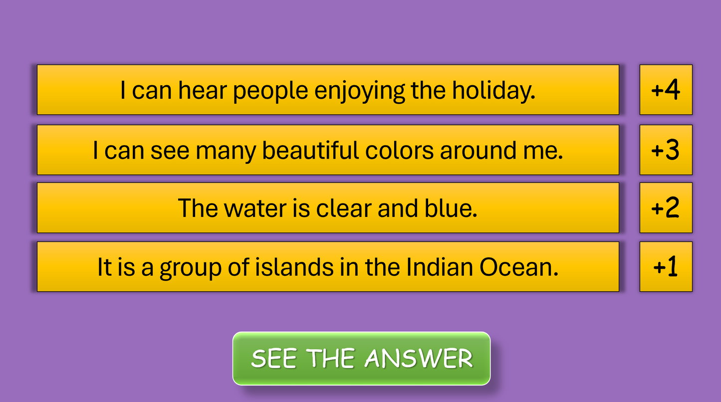 Around the World – Grade 5-6 Interactive PowerPoint Lesson