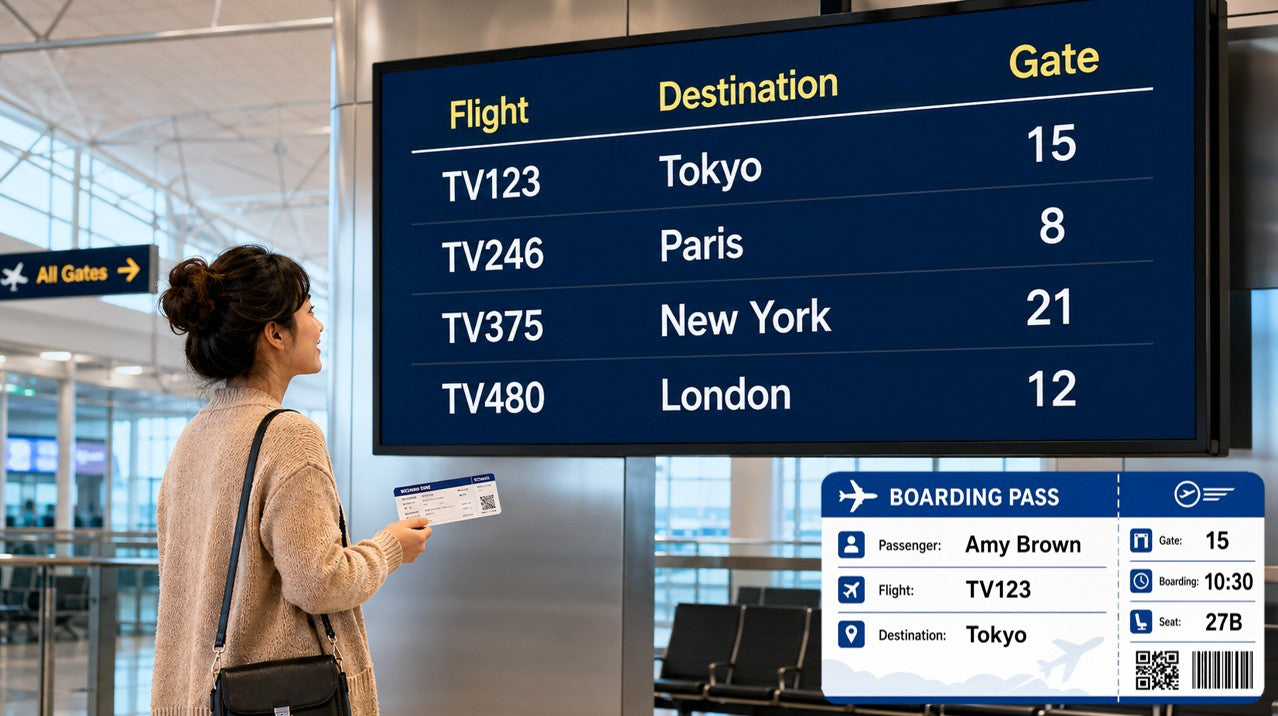 At the Airport - Grade 5 Interactive PowerPoint Lesson