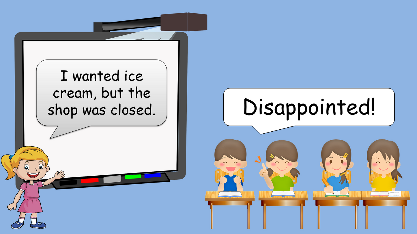 Feelings and Emotions - Grade 6 PowerPoint Lesson (Test-Teach-Test)