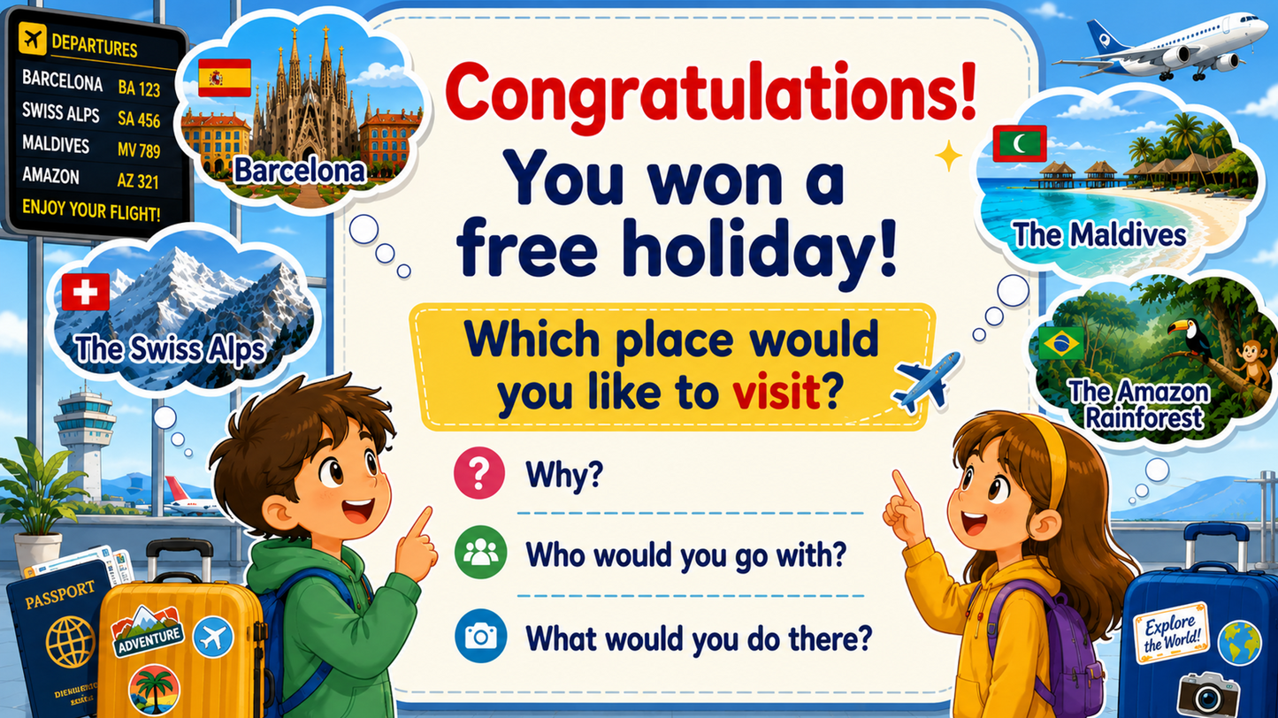 Around the World – Grade 5-6 Interactive PowerPoint Lesson