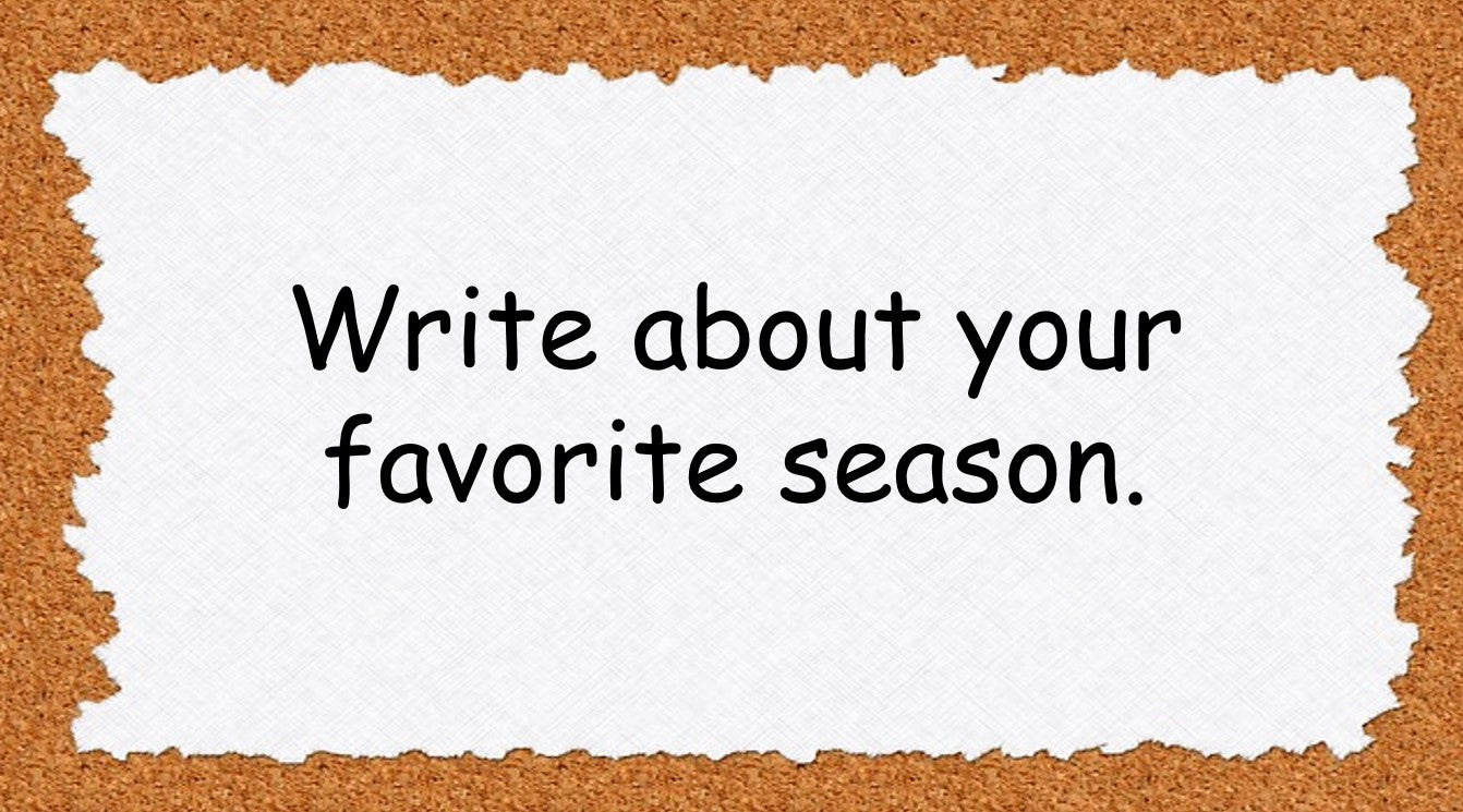 The Four Seasons - Grade 3-4 PowerPoint Lesson