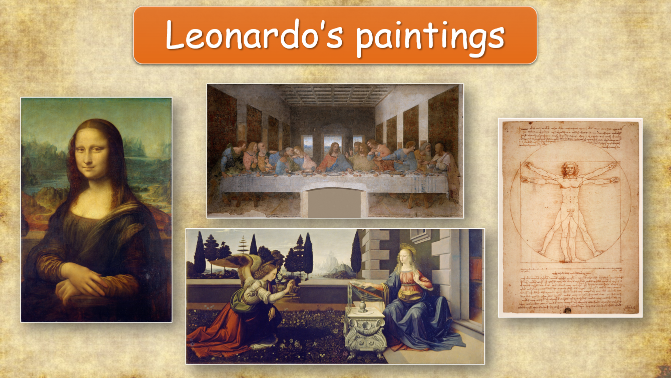 Leonardo da Vinci - Grade 6 PowerPoint Lesson + Lesson Plan