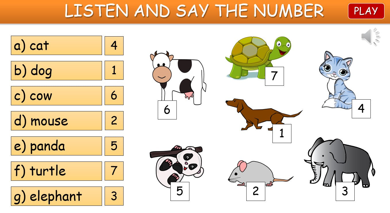 Animals - Grade 1-2 PowerPoint Lesson with Video