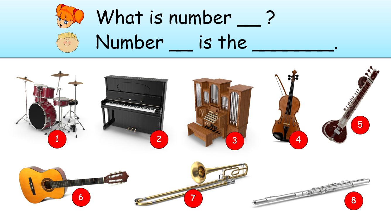 Musical Instruments - Grade 2-3 PowerPoint Lesson with Video