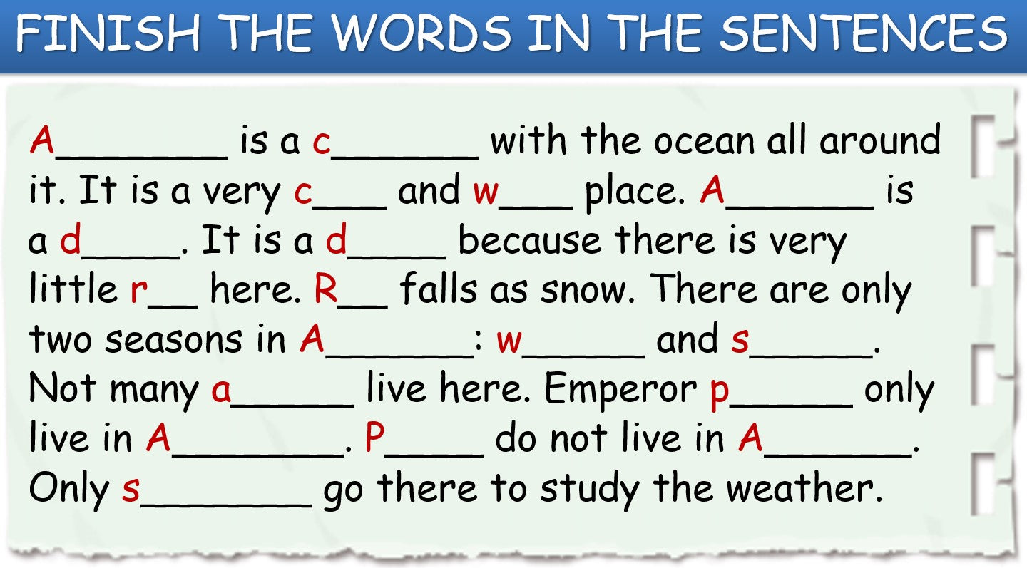 Antarctica - Grade 5-6 PowerPoint Lesson