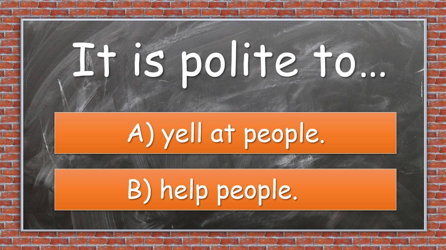 Rude vs. Polite - Grade 4-5 PowerPoint Lesson