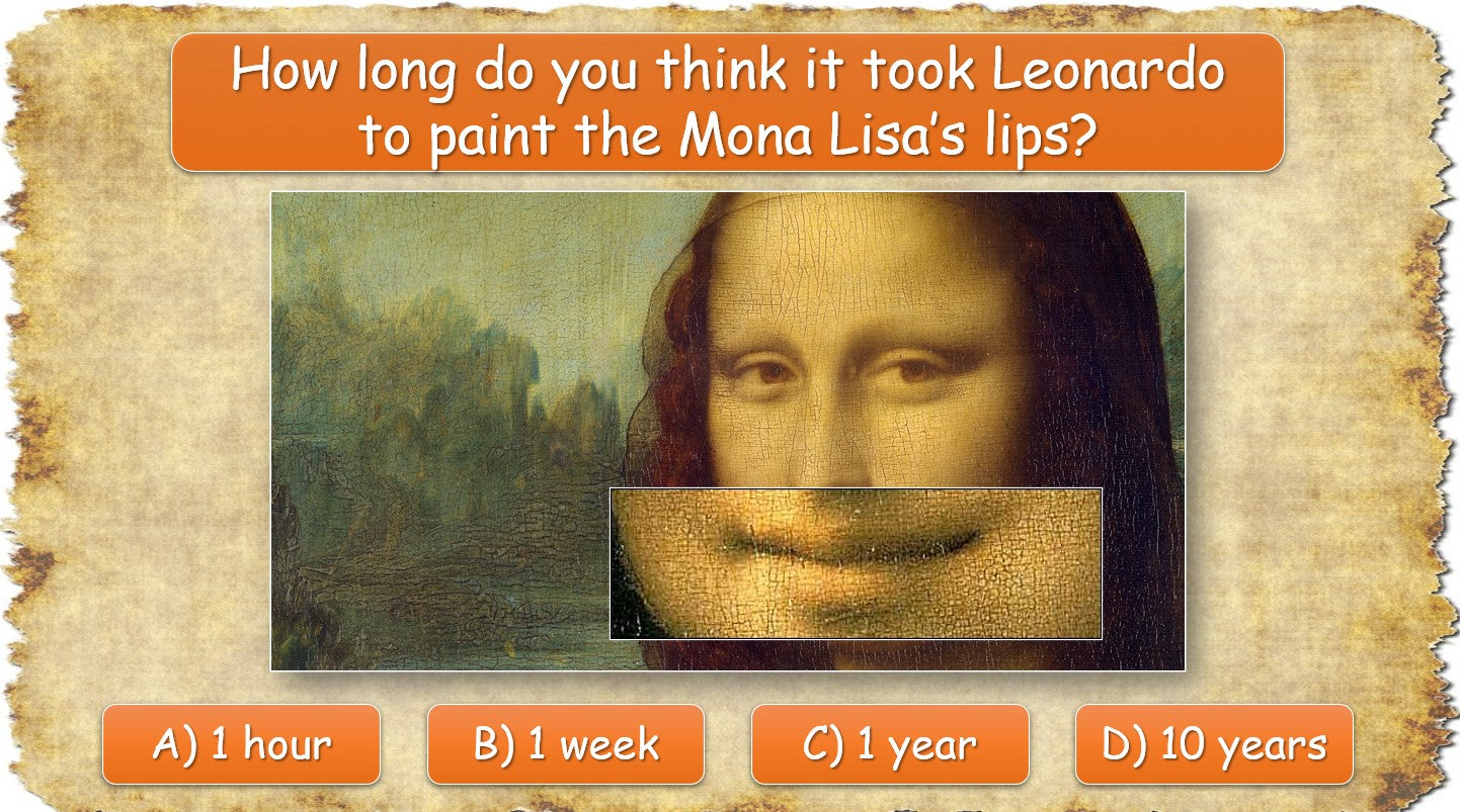 Leonardo da Vinci - Grade 6 PowerPoint Lesson + Lesson Plan