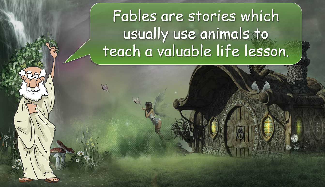 Fables - Grade 6-7 PowerPoint Lesson