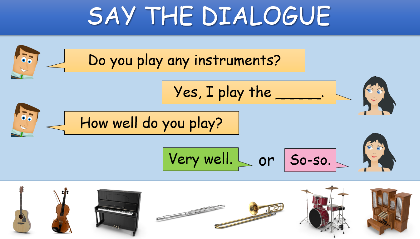 Musical Instruments - Grade 2-3 PowerPoint Lesson with Video