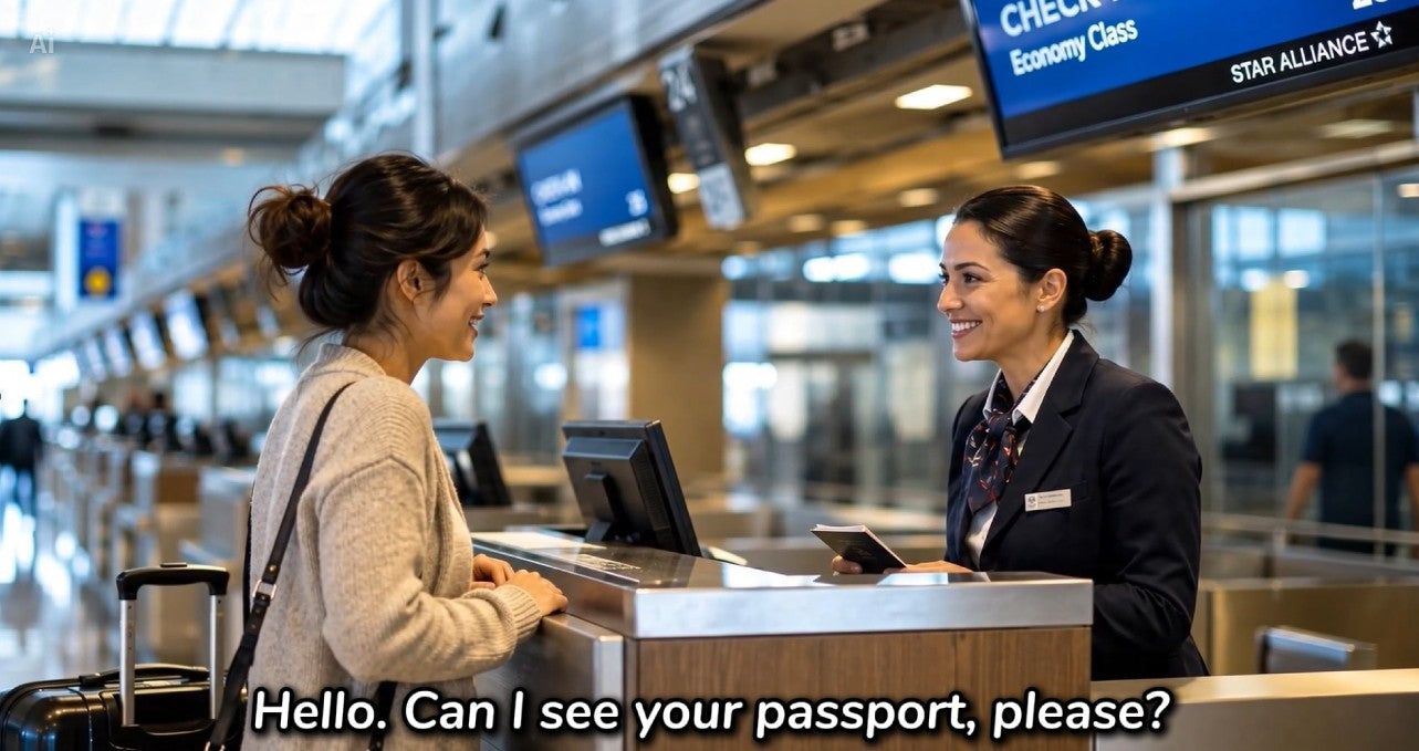 At the Airport - Grade 5 Interactive PowerPoint Lesson