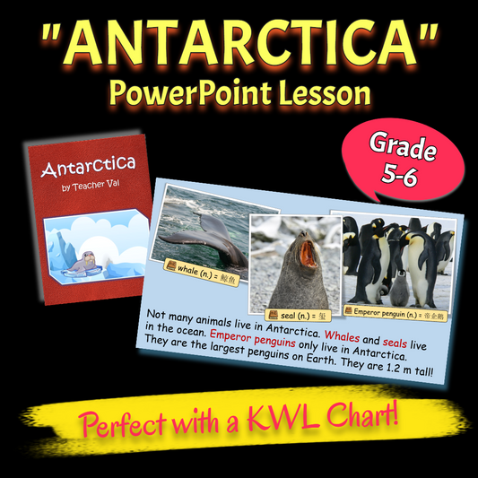 Antarctica - Grade 5-6 PowerPoint Lesson