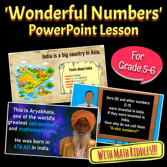 Wonderful Numbers - Grade 5-6 PowerPoint Lesson with Video