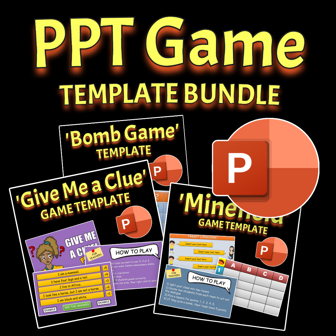 PPT Game Template Bundle (Save 20%)