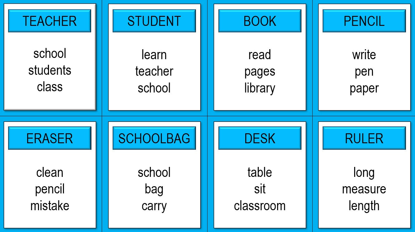 Forbidden Words: ESL Speaking & Vocabulary Game