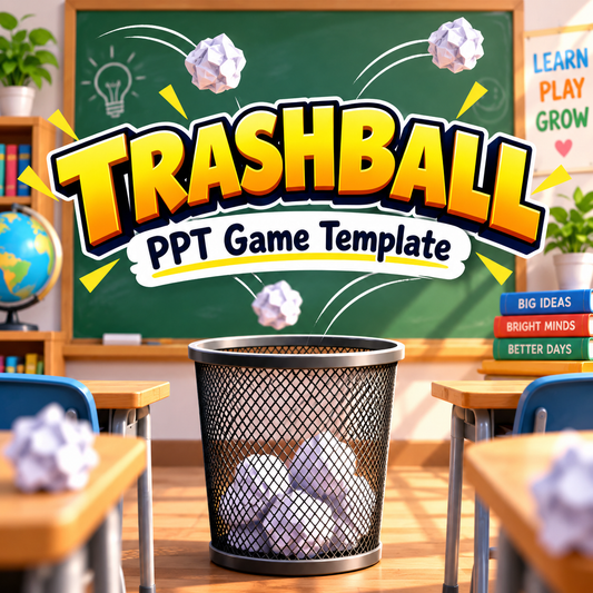 Trashball PPT Game Template